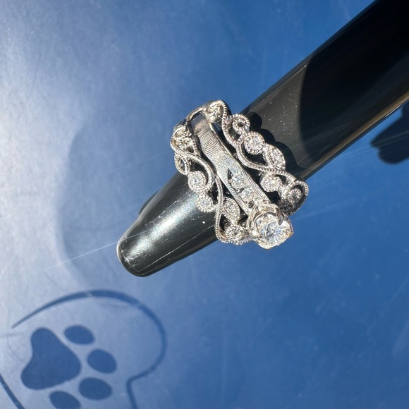 Wedding ring and double band - Picture 4 of 12